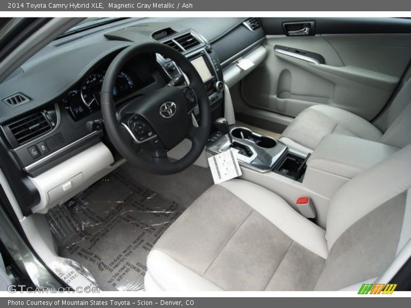 Magnetic Gray Metallic / Ash 2014 Toyota Camry Hybrid XLE