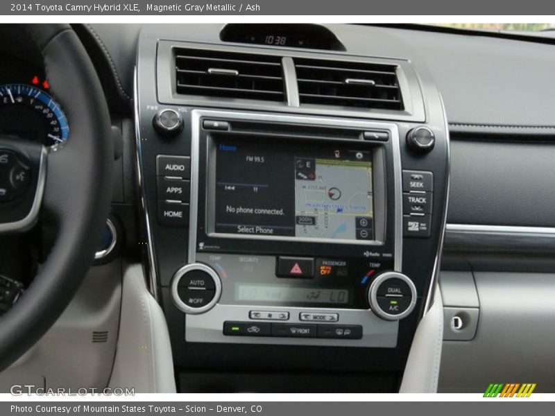 Magnetic Gray Metallic / Ash 2014 Toyota Camry Hybrid XLE