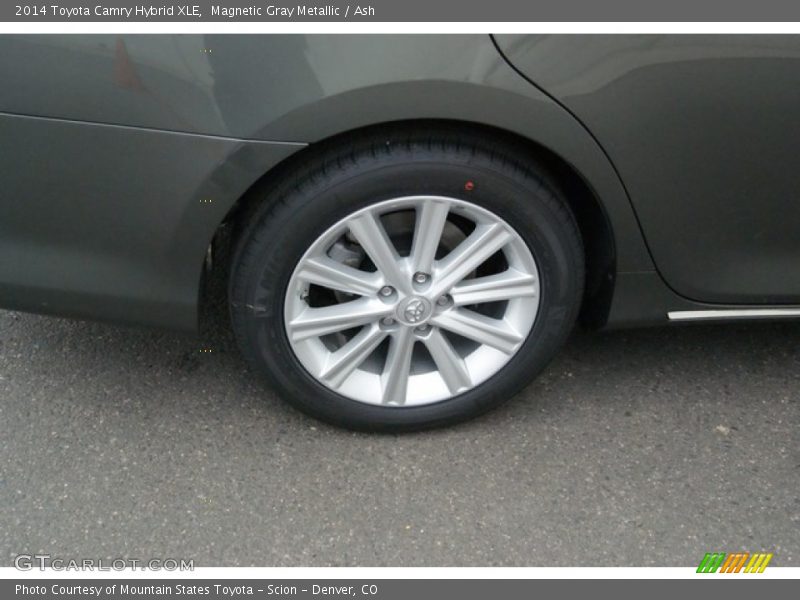 Magnetic Gray Metallic / Ash 2014 Toyota Camry Hybrid XLE