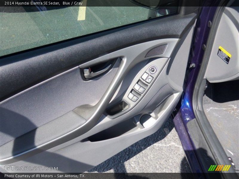 Blue / Gray 2014 Hyundai Elantra SE Sedan