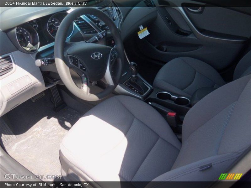 Blue / Gray 2014 Hyundai Elantra SE Sedan