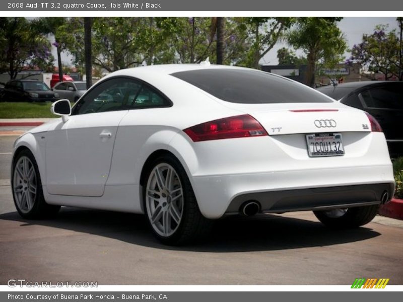 Ibis White / Black 2008 Audi TT 3.2 quattro Coupe