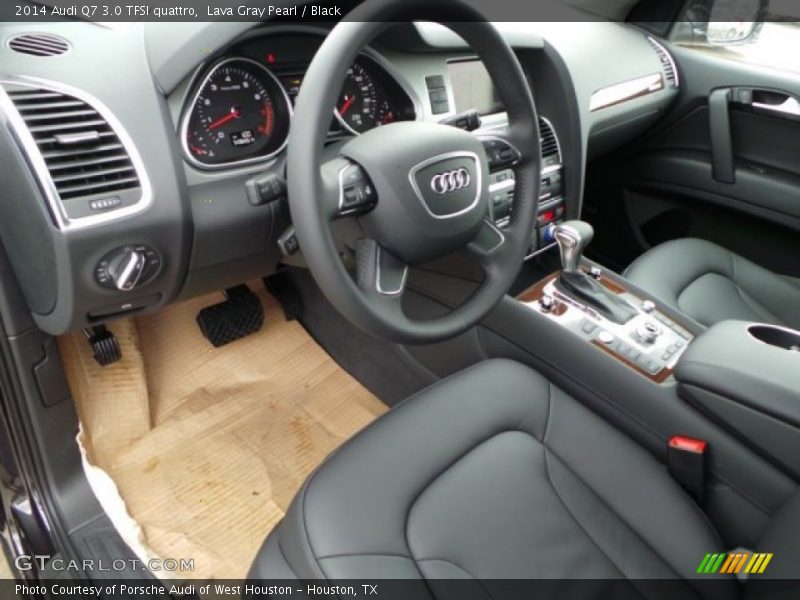  2014 Q7 3.0 TFSI quattro Black Interior
