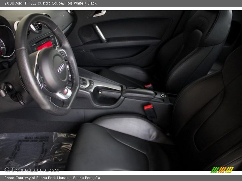 Ibis White / Black 2008 Audi TT 3.2 quattro Coupe