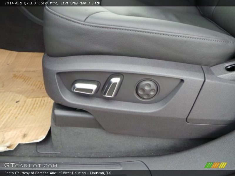 Lava Gray Pearl / Black 2014 Audi Q7 3.0 TFSI quattro