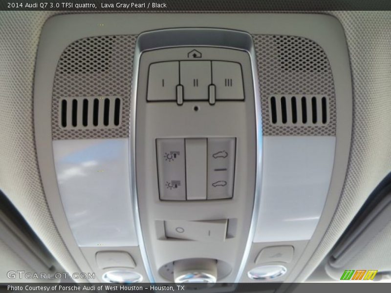 Lava Gray Pearl / Black 2014 Audi Q7 3.0 TFSI quattro