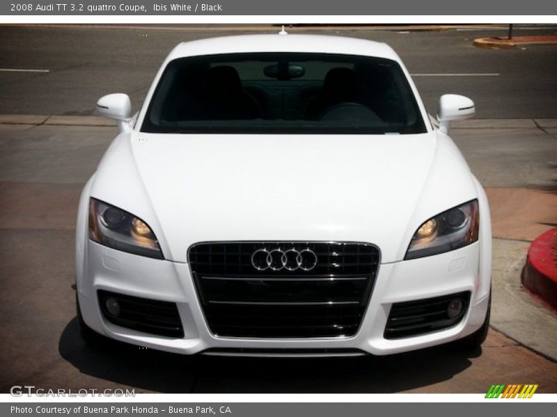 Ibis White / Black 2008 Audi TT 3.2 quattro Coupe