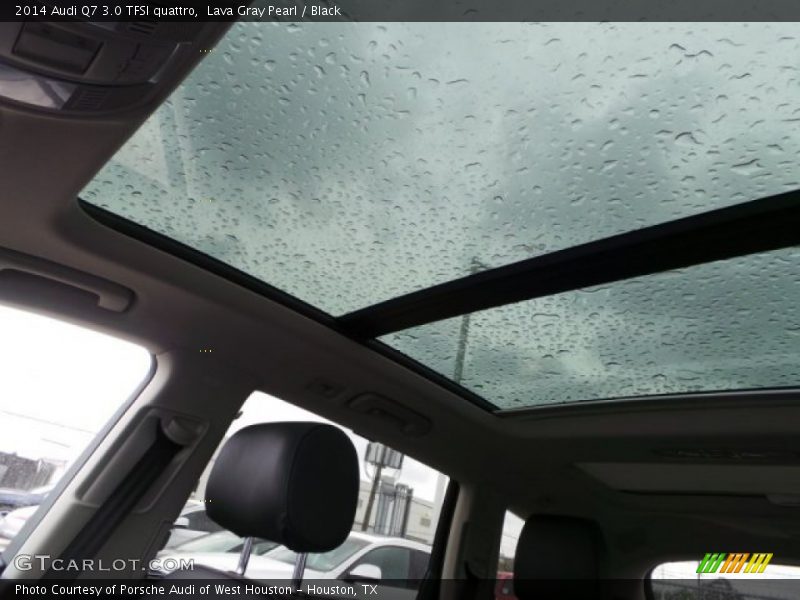 Sunroof of 2014 Q7 3.0 TFSI quattro