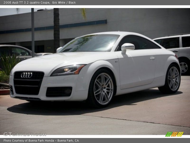 Ibis White / Black 2008 Audi TT 3.2 quattro Coupe