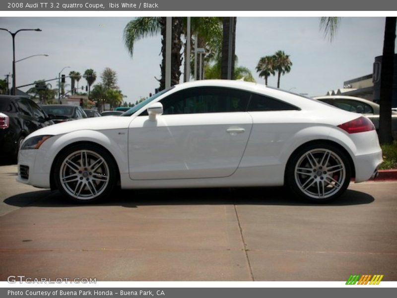 Ibis White / Black 2008 Audi TT 3.2 quattro Coupe