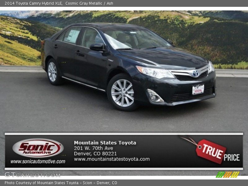 Cosmic Gray Metallic / Ash 2014 Toyota Camry Hybrid XLE