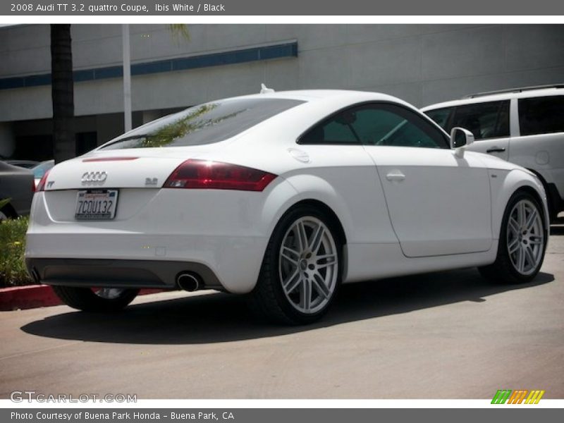 Ibis White / Black 2008 Audi TT 3.2 quattro Coupe
