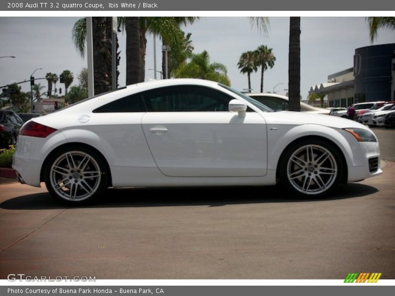 Ibis White / Black 2008 Audi TT 3.2 quattro Coupe