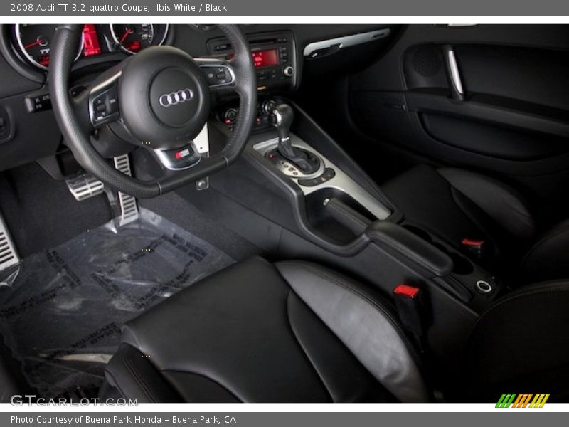 Ibis White / Black 2008 Audi TT 3.2 quattro Coupe