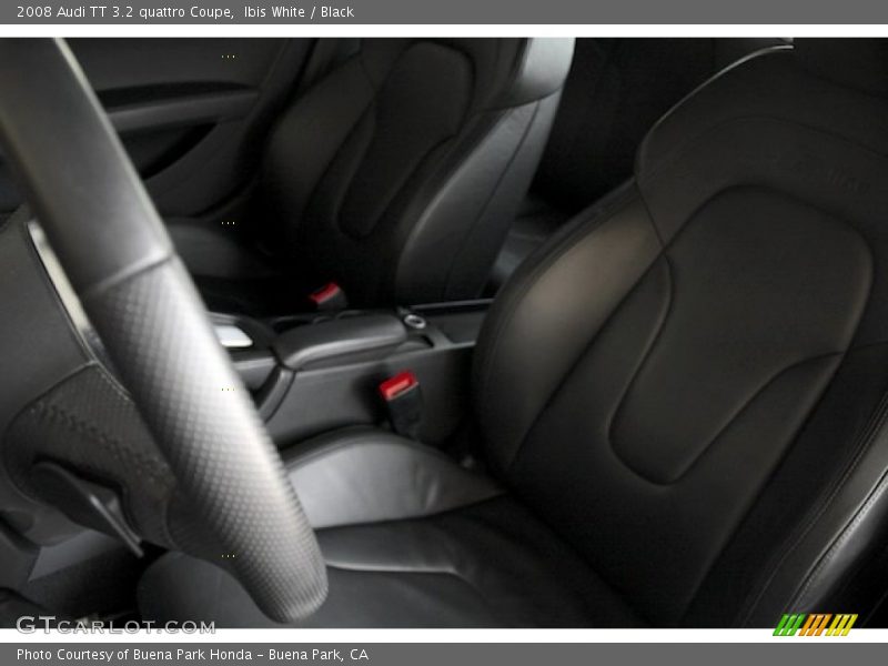Ibis White / Black 2008 Audi TT 3.2 quattro Coupe