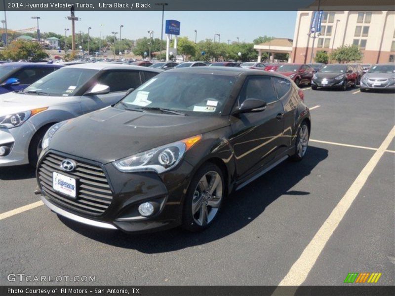 Ultra Black / Black 2014 Hyundai Veloster Turbo