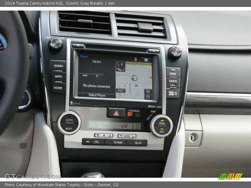Cosmic Gray Metallic / Ash 2014 Toyota Camry Hybrid XLE