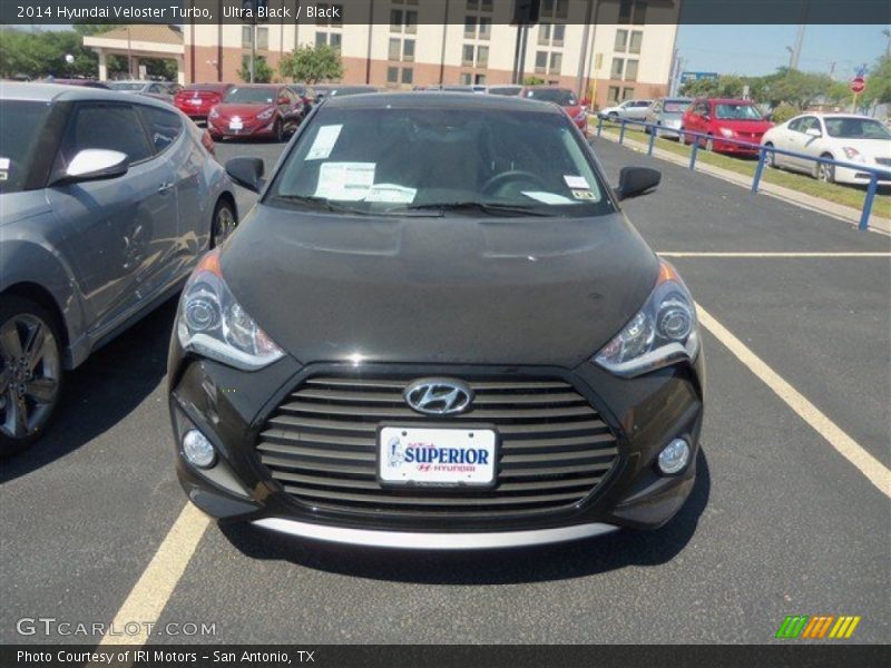 Ultra Black / Black 2014 Hyundai Veloster Turbo