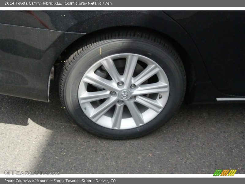 Cosmic Gray Metallic / Ash 2014 Toyota Camry Hybrid XLE