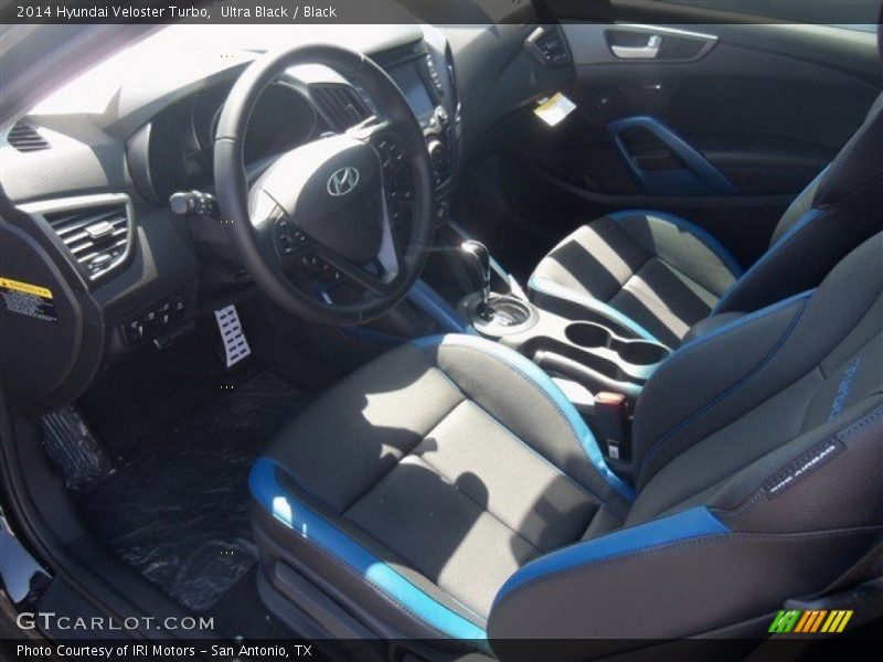 Ultra Black / Black 2014 Hyundai Veloster Turbo