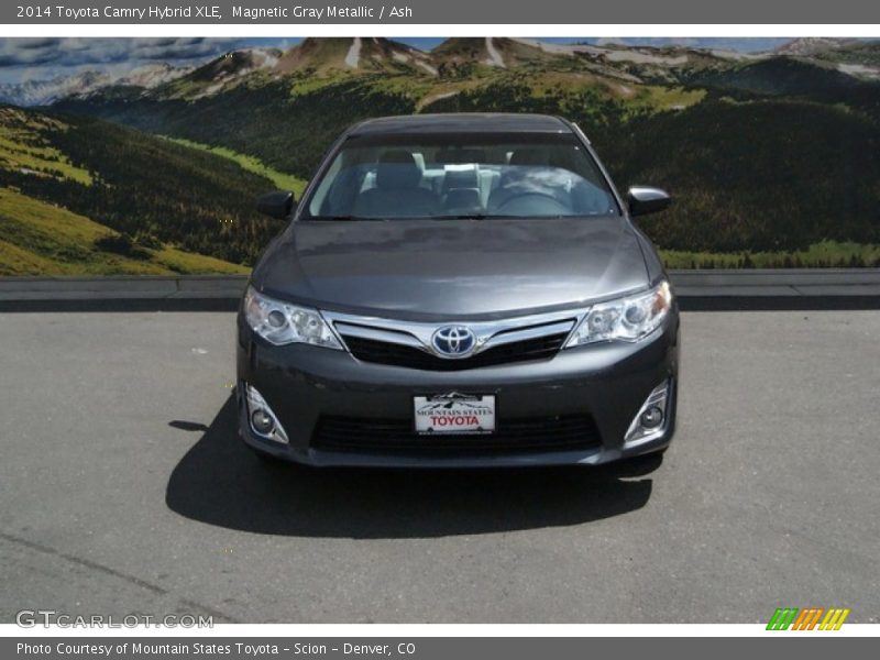 Magnetic Gray Metallic / Ash 2014 Toyota Camry Hybrid XLE