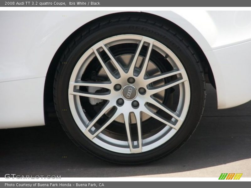 Ibis White / Black 2008 Audi TT 3.2 quattro Coupe