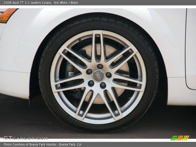Ibis White / Black 2008 Audi TT 3.2 quattro Coupe