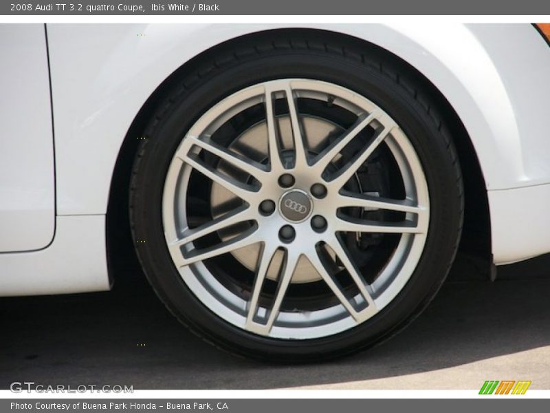 Ibis White / Black 2008 Audi TT 3.2 quattro Coupe