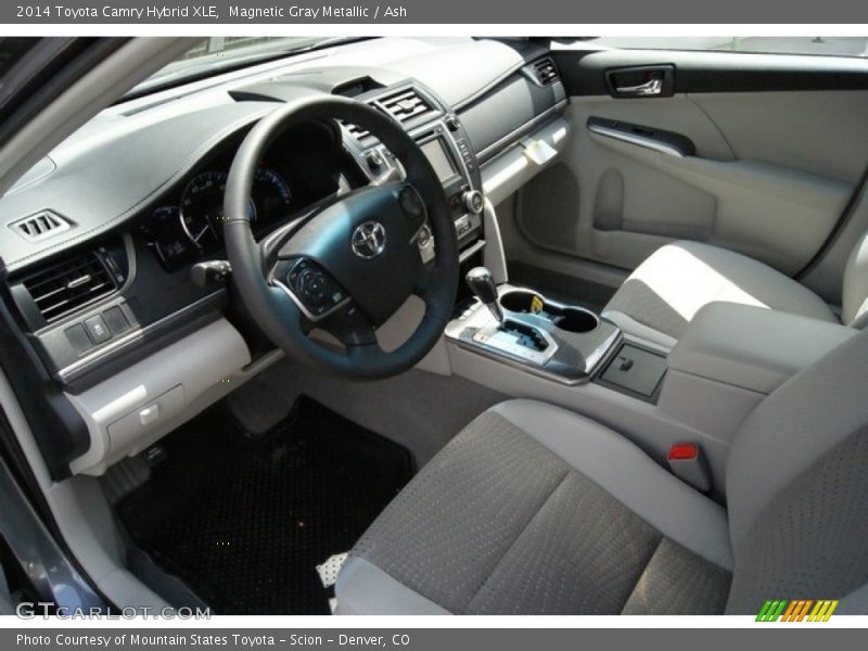 Magnetic Gray Metallic / Ash 2014 Toyota Camry Hybrid XLE