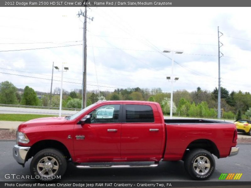 Flame Red / Dark Slate/Medium Graystone 2012 Dodge Ram 2500 HD SLT Crew Cab 4x4