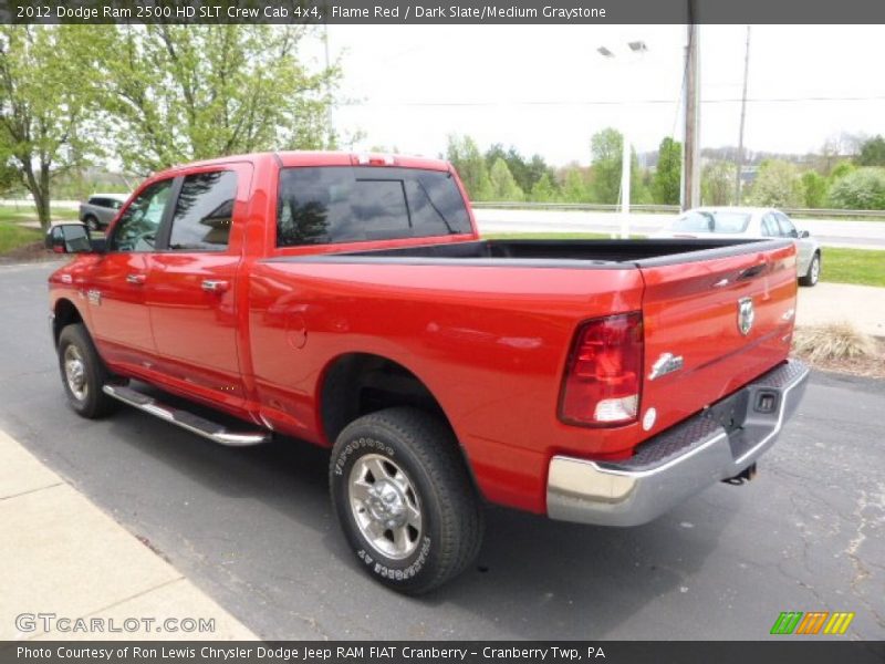 Flame Red / Dark Slate/Medium Graystone 2012 Dodge Ram 2500 HD SLT Crew Cab 4x4