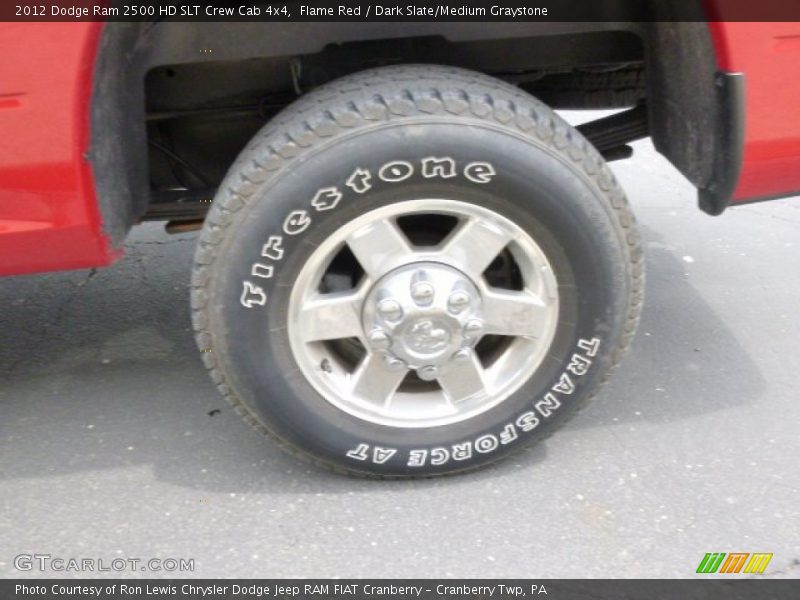 Flame Red / Dark Slate/Medium Graystone 2012 Dodge Ram 2500 HD SLT Crew Cab 4x4