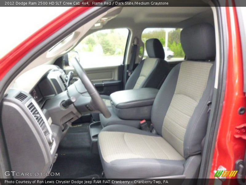 Flame Red / Dark Slate/Medium Graystone 2012 Dodge Ram 2500 HD SLT Crew Cab 4x4