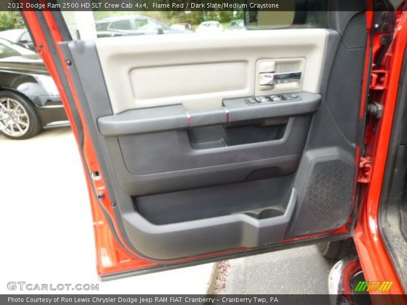 Flame Red / Dark Slate/Medium Graystone 2012 Dodge Ram 2500 HD SLT Crew Cab 4x4