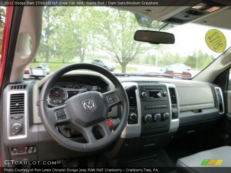 Flame Red / Dark Slate/Medium Graystone 2012 Dodge Ram 2500 HD SLT Crew Cab 4x4