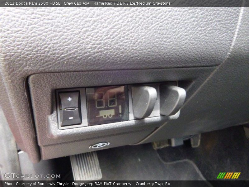 Flame Red / Dark Slate/Medium Graystone 2012 Dodge Ram 2500 HD SLT Crew Cab 4x4