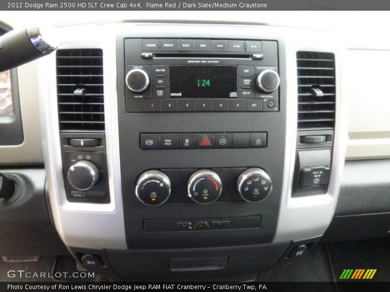 Flame Red / Dark Slate/Medium Graystone 2012 Dodge Ram 2500 HD SLT Crew Cab 4x4