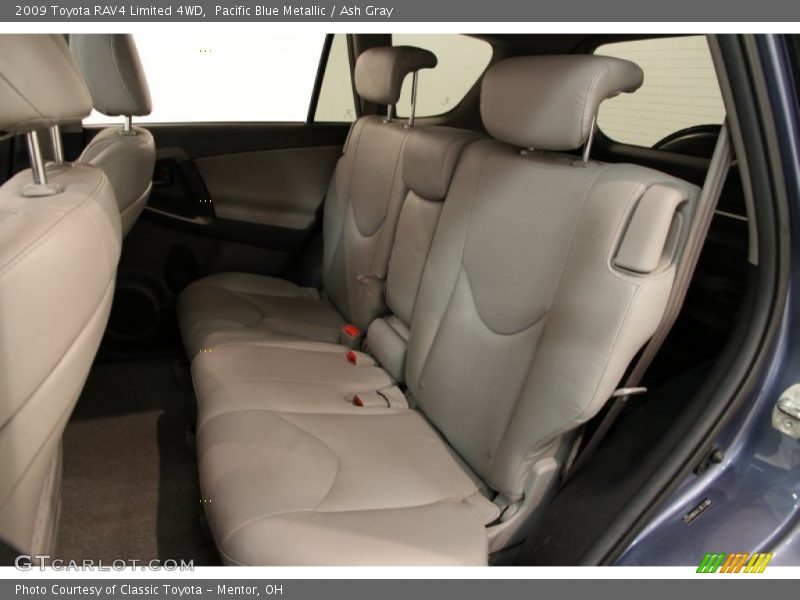 Pacific Blue Metallic / Ash Gray 2009 Toyota RAV4 Limited 4WD