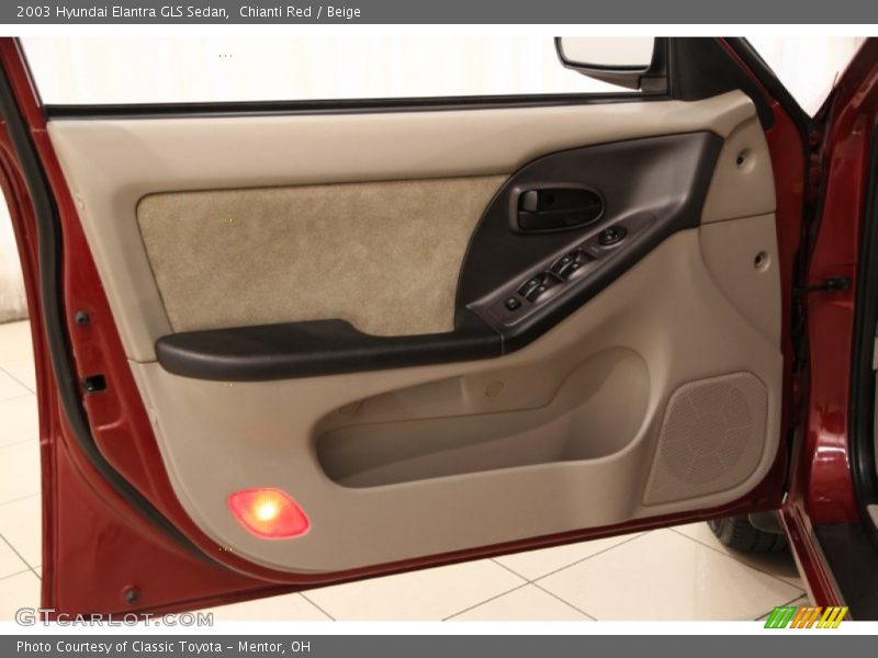 Door Panel of 2003 Elantra GLS Sedan