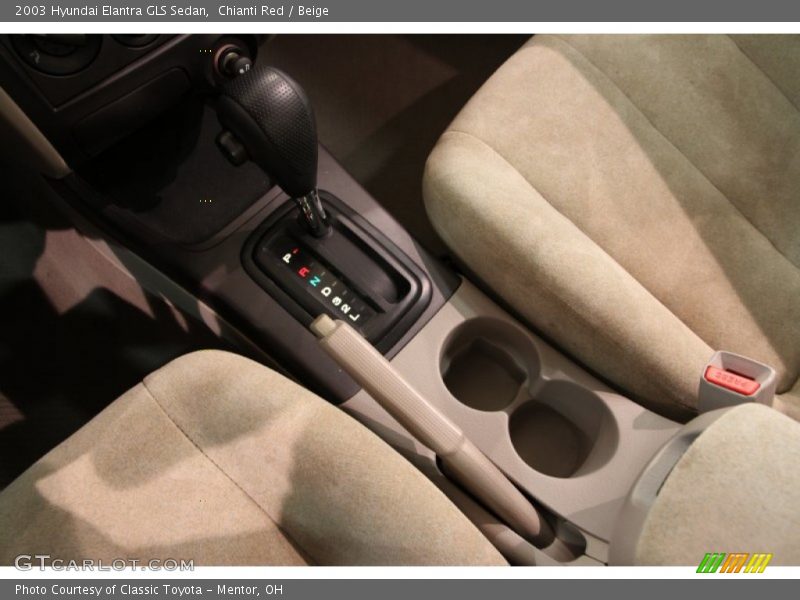  2003 Elantra GLS Sedan 4 Speed Automatic Shifter