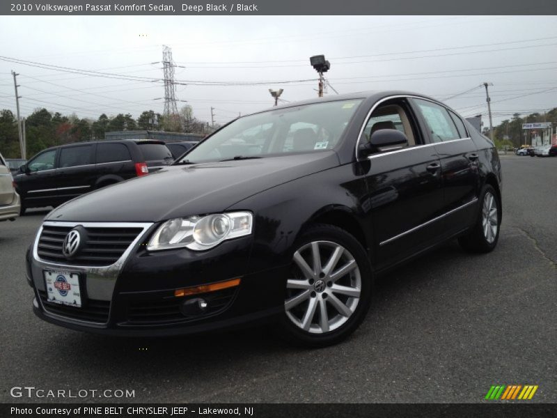 Deep Black / Black 2010 Volkswagen Passat Komfort Sedan