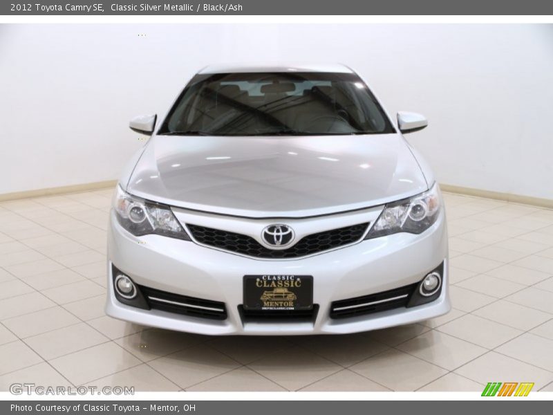 Classic Silver Metallic / Black/Ash 2012 Toyota Camry SE