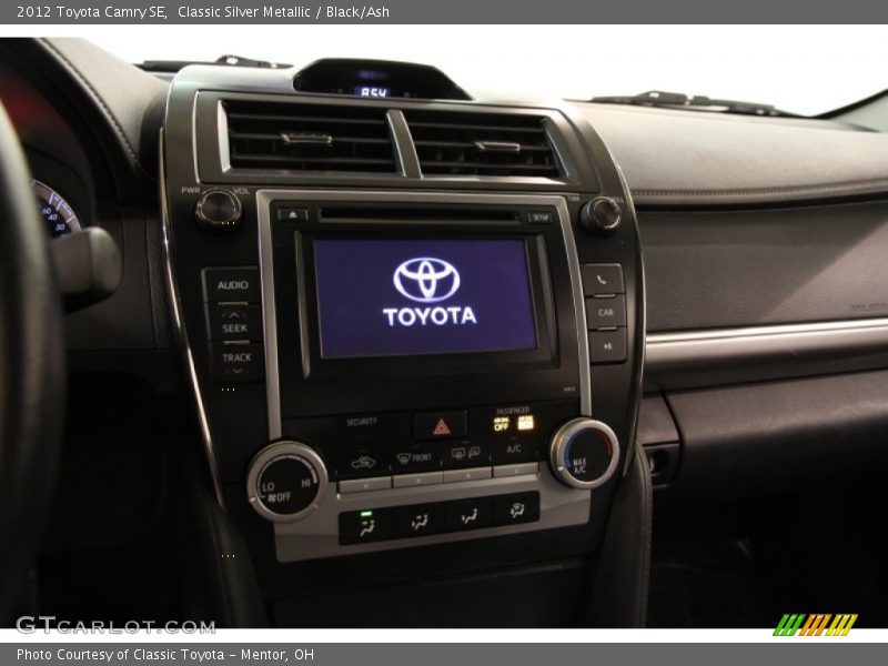 Classic Silver Metallic / Black/Ash 2012 Toyota Camry SE
