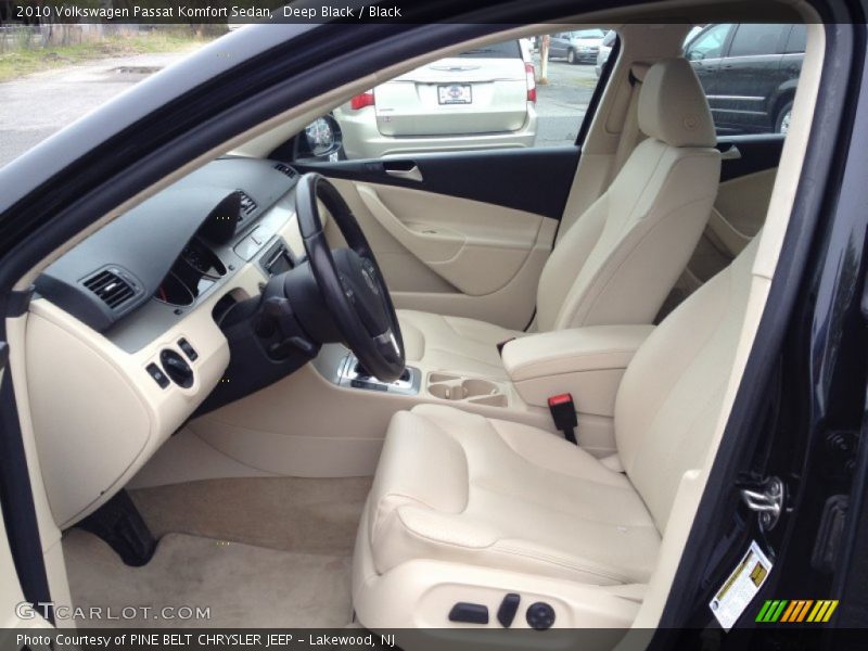 Deep Black / Black 2010 Volkswagen Passat Komfort Sedan