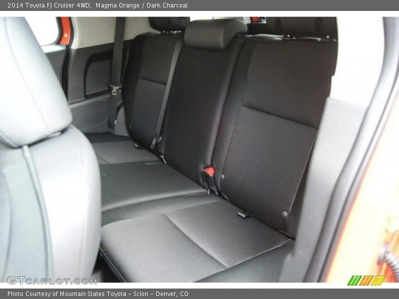 Magma Orange / Dark Charcoal 2014 Toyota FJ Cruiser 4WD