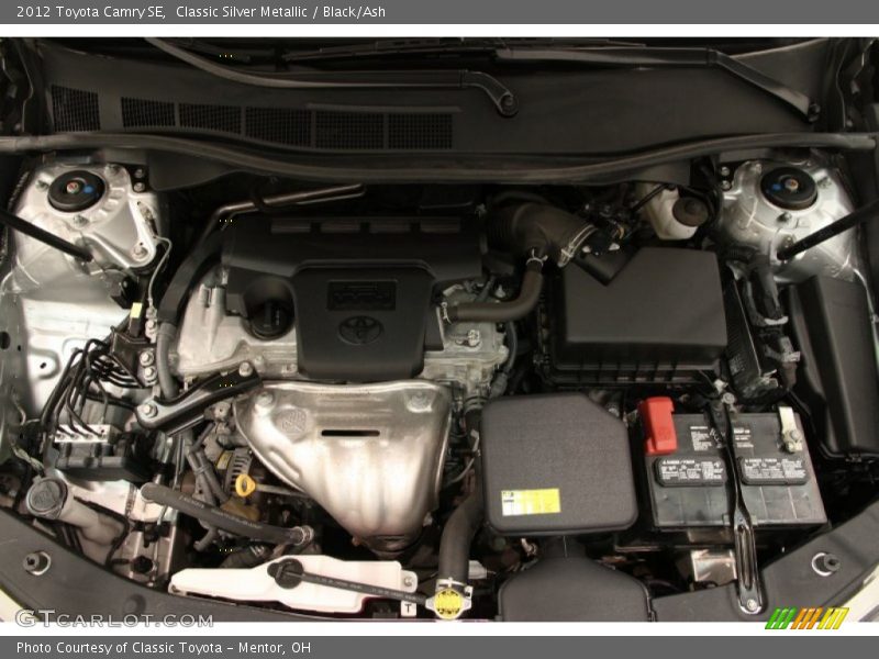 Classic Silver Metallic / Black/Ash 2012 Toyota Camry SE