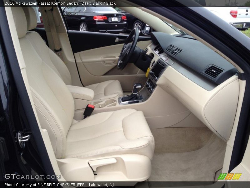 Deep Black / Black 2010 Volkswagen Passat Komfort Sedan