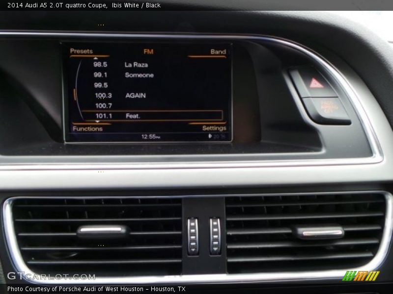 Ibis White / Black 2014 Audi A5 2.0T quattro Coupe
