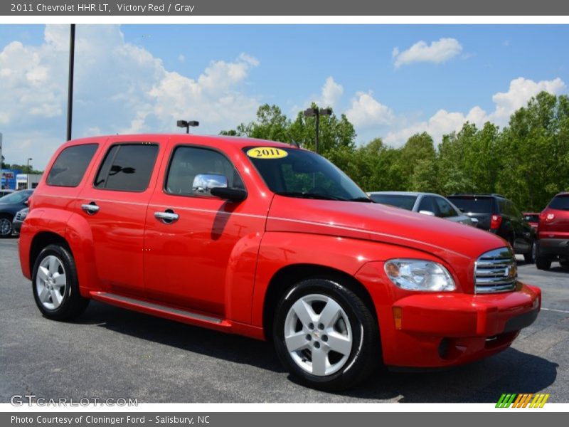 Victory Red / Gray 2011 Chevrolet HHR LT