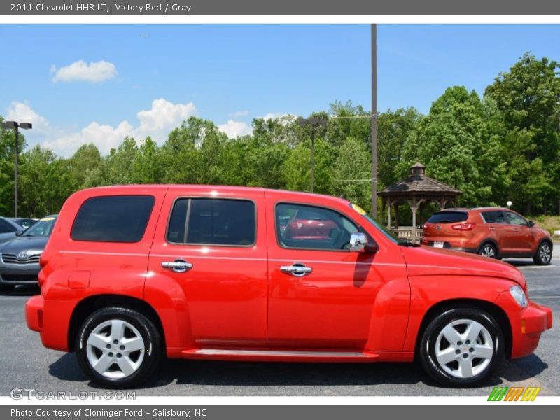 Victory Red / Gray 2011 Chevrolet HHR LT